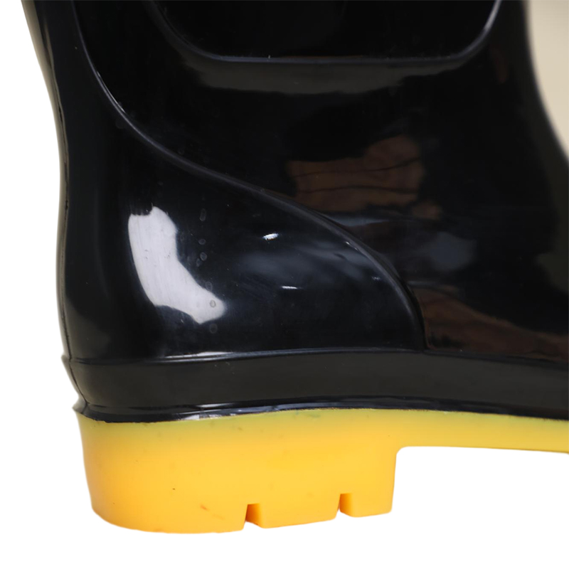 818 Black Double (Yellow Cowhide Sole) (High-top Classic Men’s Style)
