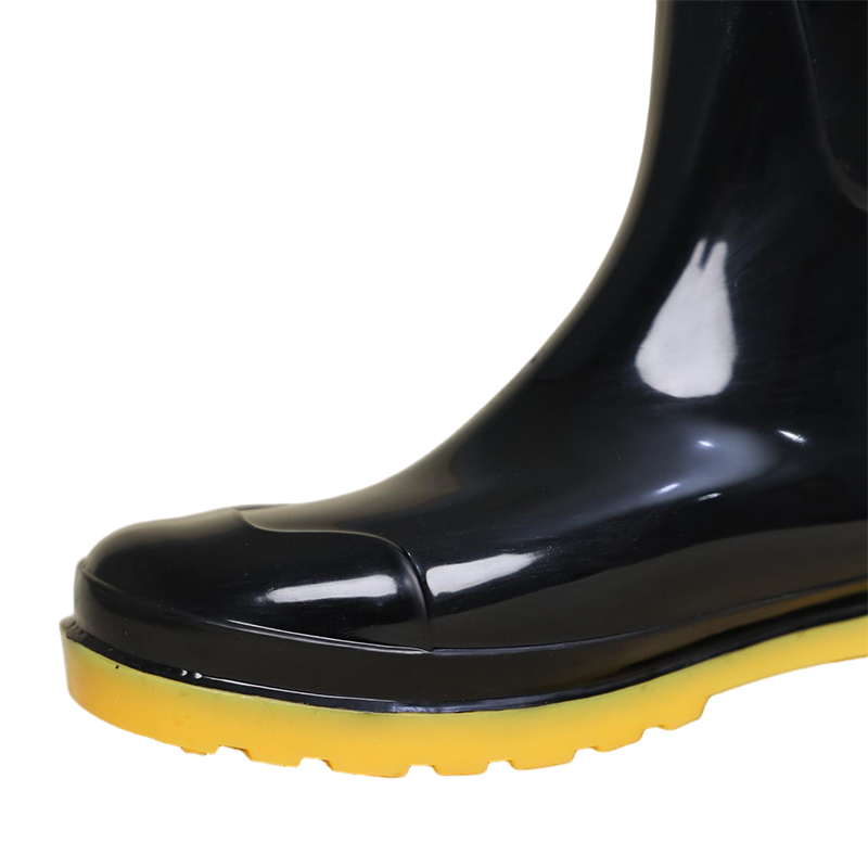 818 Black Double (Yellow Cowhide Sole) (High-top Classic Men’s Style)